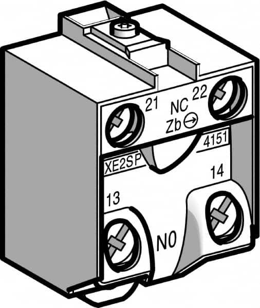 Telemecanique Sensors - NO/NC, Electrical Switch Contact Block - Benchmark Tooling