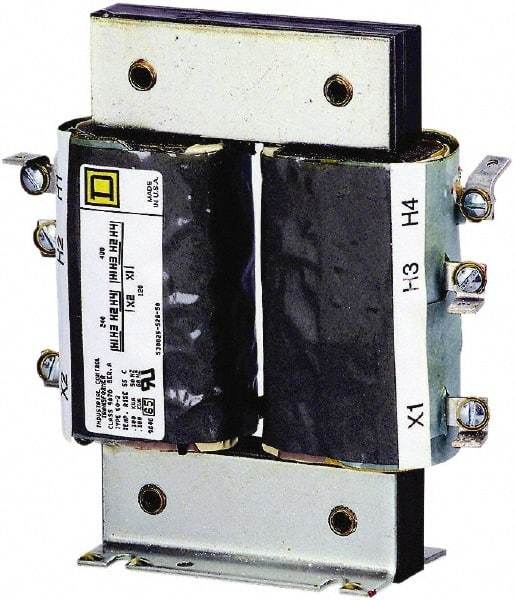 Square D - 240/480 to 120 VAC, 100 VA Power Rating, Transformer Kit - Benchmark Tooling