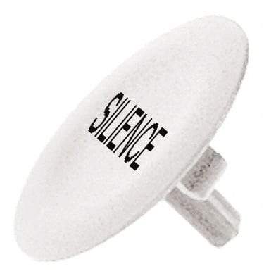 Schneider Electric - Flush Pushbutton Switch Cap - White, Round Button, Nonilluminated - Benchmark Tooling