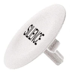 Schneider Electric - Flush Pushbutton Switch Cap - White, Round Button, Nonilluminated - Benchmark Tooling