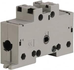 Schneider Electric - Cam and Disconnect Switch Auxiliary Contact Support - For Use with GS, TeSys - Benchmark Tooling