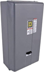 Square D - 110 Coil VAC at 50 Hz, 120 Coil VAC at 60 Hz, 135 Amp, NEMA Size 4, Nonreversible Enclosed Enclosure NEMA Motor Starter - 1 Enclosure Rating - Benchmark Tooling