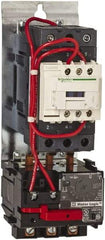 Schneider Electric - 120 Coil VAC, 45 Amp, NEMA Size 2, Nonreversible Open Enclosure NEMA Motor Starter - 3 Phase hp: 10 at 200 VAC, 15 at 230 VAC, 25 at 460 VAC, 25 at 575 VAC - Benchmark Tooling