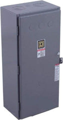 Square D - 1 NEMA Rated, 4 Pole, Electrically Held Lighting Contactor - 100 A (Tungsten), 277 VAC at 60 Hz - Benchmark Tooling