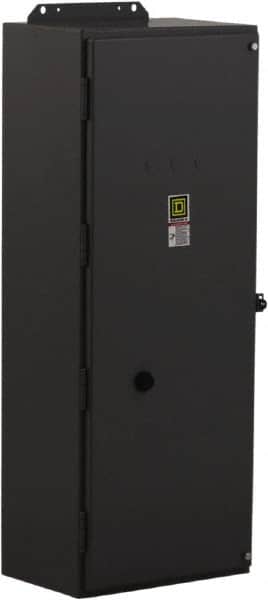 Square D - 3 Pole, 208 Coil VAC at 60 Hz, 90 Amp NEMA Contactor - NEMA 1 Enclosure, 60 Hz at 208 VAC - Benchmark Tooling