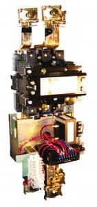 Square D - 3 Pole, 110 Coil VAC at 50 Hz and 120 Coil VAC at 60 Hz, 540 Amp NEMA Contactor - Open Enclosure, 50 Hz at 110 VAC and 60 Hz at 120 VAC - Benchmark Tooling
