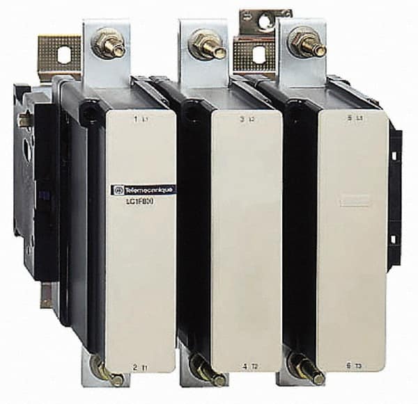 Schneider Electric - 3 Pole, 1,000 Amp at 440 VAC and 800 Amp at 440 VAC, Nonreversible IEC Contactor - CSA, EN/IEC 60947-1, EN/IEC 60947-4-1, GL, JEM 1038, LROS, RoHS Compliant, UL Listed - Benchmark Tooling