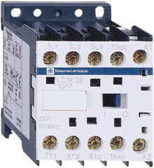 Schneider Electric - 3 Pole, 230 Coil VAC at 50/60 Hz, 16 Amp at 690 VAC, 20 Amp at 440 VAC and 9 Amp at 440 VAC, IEC Contactor - CSA, RoHS Compliant, UL Listed - Benchmark Tooling