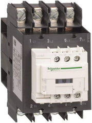 Schneider Electric - 4 Pole, 110 Coil VAC at 50/60 Hz, 80 Amp at 440 VAC, Nonreversible IEC Contactor - Bureau Veritas, CCC, CSA, CSA C22.2 No. 14, DNV, EN/IEC 60947-4-1, EN/IEC 60947-5-1, GL, GOST, LROS, RINA, UL 508, UL Listed - Benchmark Tooling