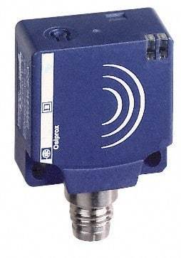 Telemecanique Sensors - NPN, NC, 10 to 15mm Detection, Flat, Inductive Proximity Sensor - 3 Wires, IP67, 12 to 24 VDC, 26mm Wide - Benchmark Tooling