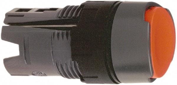 Schneider Electric - 16mm Mount Hole, Flush, Pushbutton Switch Only - Round, Red Pushbutton, Nonilluminated, Momentary (MO), Vibration Resistant - Benchmark Tooling