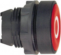 Schneider Electric - 22mm Mount Hole, Flush, Pushbutton Switch Only - Round, Red Pushbutton, Nonilluminated, Momentary (MO) - Benchmark Tooling