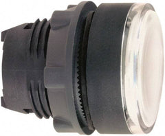 Schneider Electric - 22mm Mount Hole, Flush, Pushbutton Switch Only - Round, White Pushbutton, Illuminated, Maintained (MA) - Benchmark Tooling