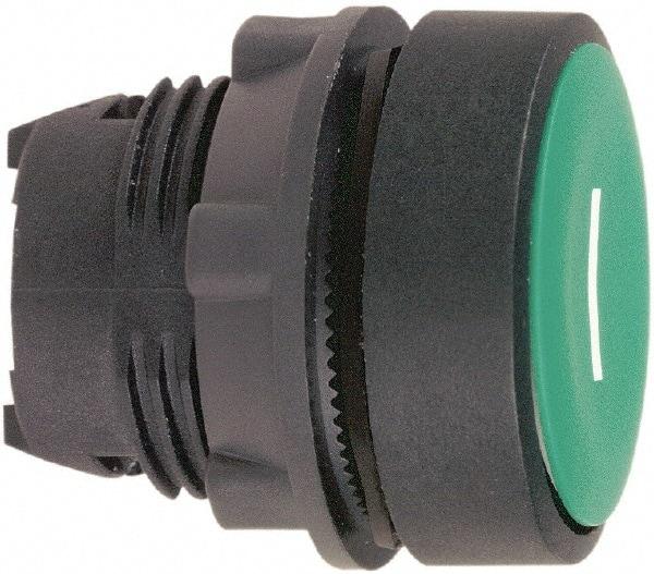 Schneider Electric - 22mm Mount Hole, Flush, Pushbutton Switch Only - Round, White Pushbutton, Nonilluminated, Momentary (MO) - Benchmark Tooling