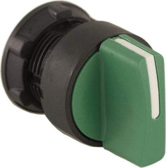 Schneider Electric - 22mm Mount Hole, 3 Position, Handle Operated, Selector Switch Only - Green, Maintained (MA), Nonilluminated, Shock, Vibration and Water Resistant - Benchmark Tooling
