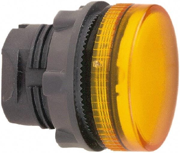 Schneider Electric - Round Pilot and Indicator Light Lens - Orange - Benchmark Tooling