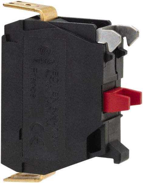 Schneider Electric - Electrical Switch Contact Block - Quick Connect Terminal - Benchmark Tooling