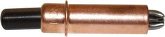 Zephyr Tool Group - 1/4 Drill 1/4" Pin Diam, Copper Cleco Fastener - Standard Length, 0 to 1/2" Grip - Benchmark Tooling