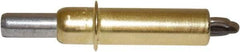 Zephyr Tool Group - #10 3/16" Pin Diam, Brass Cleco Fastener - Standard Length, 0 to 1/4" Grip - Benchmark Tooling