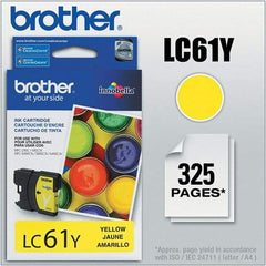 Brother - Yellow Ink Cartridge - Use with Brother DCP-J140W, 165C, 375CW, 385C, 395CN, 585CW, MFC-250C, 255CW, 290C, 295CN, 490CW, 495CW, J615W, 775CW, 790CW, 795CW, 990CW - Benchmark Tooling