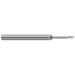 Harvey Tool - Corner Radius & Corner Chamfer End Mills; Mill Diameter (Inch): 1/8 ; Mill Diameter (Decimal Inch): 0.1250 ; End Type: Corner Radius ; Corner Radius (Decimal Inch): 0.0300 ; Number of Flutes: 3 ; Material: Solid Carbide - Exact Industrial Supply