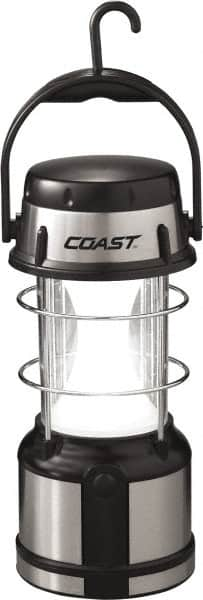 Coast Cutlery - White, Red LED Bulb, 460 Lumens, Industrial/Tactical Flashlight - Black Aluminum Body, 0 D Batteries Not Included - Benchmark Tooling