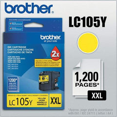 Brother - Yellow Ink Cartridge - Use with Brother MFC-J4310DW, J4410DW, J4510DW, J4610DW, J4710DW, J6520DW, J6720DW, J6920DW - Benchmark Tooling