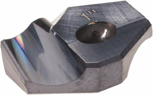 Hertel - Series HMD, 1" Diam Grade HC125MD 140° Replaceable Drill Tip - Carbide, TiAlN Finish - Benchmark Tooling