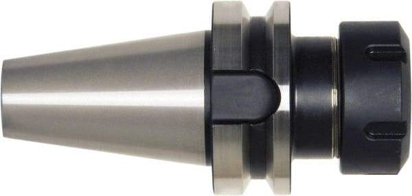 Bilz - 3mm to 26mm Capacity, 120mm Projection, HSK100A Taper Shank, ER40 Collet Chuck - 0.003mm TIR, Through-Spindle & DIN Flange Coolant - Exact Industrial Supply