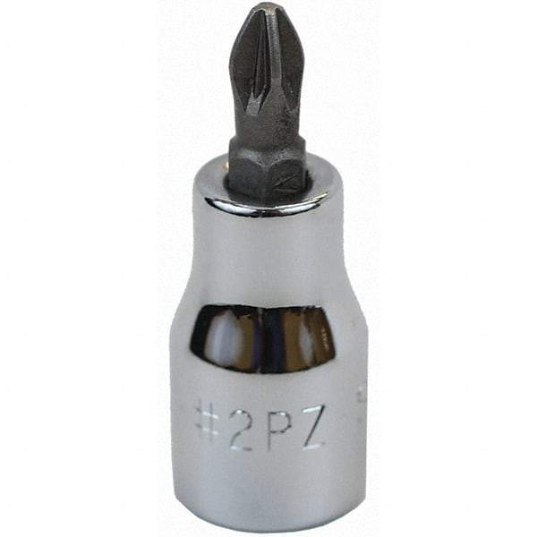 SK - Screwdriver & Drag Link Sockets - 3/8"DR #2 NOS POZIDRIVE BIT SOCKET - Benchmark Tooling