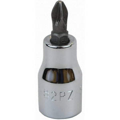 SK - Screwdriver & Drag Link Sockets - 3/8"DR #2 NOS POZIDRIVE BIT SOCKET - Benchmark Tooling