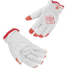 Tilsatec - Size M (8), ANSI Cut Lvl A6, Puncture Lvl 4, Abrasion Lvl 5, Cut & Puncture Resistant Gloves - Benchmark Tooling