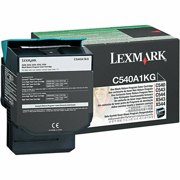 Lexmark - Black Toner Cartridge - Use with Lexmark C540n, C543dn, C544dn, C544dtn, C544dw, C544n, C546dtn, X543dn, X544dn, X544dtn, X544dw, X544n, X546dtn - Benchmark Tooling