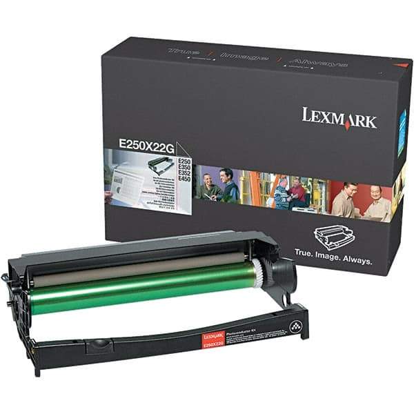 Lexmark - Black Photoconductor Kit - Use with Lexmark E250, E350, E352, E450 - Benchmark Tooling