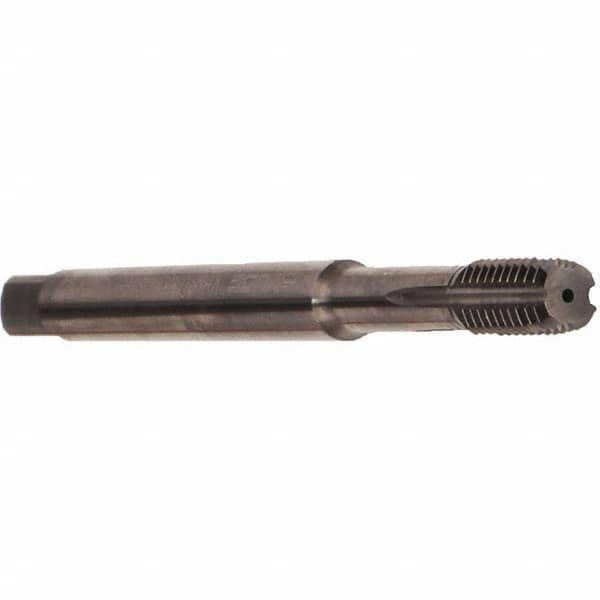 Emuge - M8x1.25 Metric 6HX Modified Bottoming Thread Forming Tap - Solid Carbide, Uncoated, 90mm OAL, 20mm Thread Length, Right Hand Thread, Series Druck - Benchmark Tooling