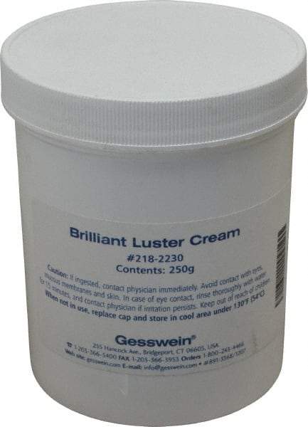 Made in USA - 250 g Polishing Compound - Use on Aluminum, Brass, Bronze, Chrome & Steel - Benchmark Tooling