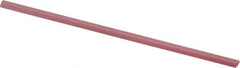 Value Collection - Half Round, Synthetic Ruby, Midget Finishing Stick - 100mm Long x 4mm Wide x 2mm Thick, Fine Grade - Benchmark Tooling