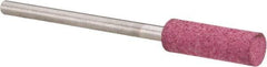 Value Collection - 5mm Max Diam x 15mm Long, Cylinder, Rubberized Point - Coarse Grade, Ceramic, Mounted - Benchmark Tooling
