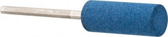 Value Collection - 8mm Max Diam x 20mm Long, Cylinder, Rubberized Point - Medium Grade, Ceramic, Mounted - Benchmark Tooling