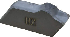 Seco - 150.103 16 HX Grade, 0.122" Cutting Width, Carbide Cutoff Insert - 0° Neutral Lead Angle, 0.008" Cnr Rad, Single End - Benchmark Tooling