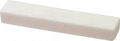 Norton - 60 Grit Aluminum Oxide Rectangular Dressing Stick - 4 x 1/2 x 3/4, Medium Grade, Vitrified Bond - Benchmark Tooling