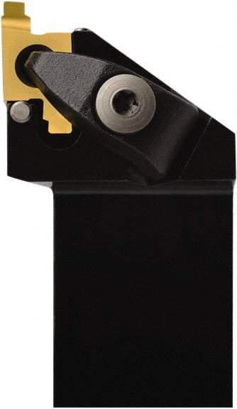 Seco - CE, External, Left Hand, 1/4" Max Depth of Cut, 0.174 to 1/4" Groove Width, Indexable Grooving Tool Holder - 20EAL, 20NR Insert Compatibility, 1-1/4" Shank Height, 1-1/4" Shank Width, 6" OAL - Benchmark Tooling