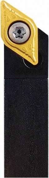 Seco - SDAC, Right Hand Cut, 90° Lead Angle, 16mm Shank Height x 16mm Shank Width, Neutral Rake Indexable Turning Toolholder - 100mm OAL, DC..11T3.. Insert Compatibility, Series Screw Lock - Benchmark Tooling