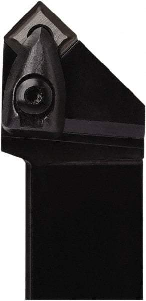 Seco - DSSN, Left Hand Cut, 45° Lead Angle, 25mm Shank Height x 25mm Shank Width, Negative Rake Indexable Turning Toolholder - 159.3mm OAL, SNM..1204.. Insert Compatibility, Series Dual Clamp - Benchmark Tooling