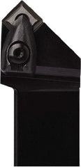Seco - DSSN, Left Hand Cut, 45° Lead Angle, 16mm Shank Height x 16mm Shank Width, Negative Rake Indexable Turning Toolholder - 107.1mm OAL, SNM..0903.. Insert Compatibility, Series Dual Clamp - Benchmark Tooling