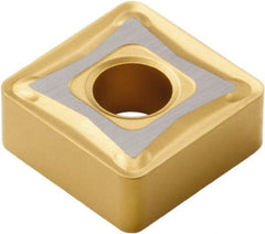 Seco - SNMG432 M3 Grade TP40 Carbide Turning Insert - TiC/TiCN/TiN Finish, 90° Square, 1/2" Inscr Circle, 3/16" Thick, 1/32" Corner Radius - Benchmark Tooling