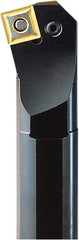 Seco - 30mm Min Bore Diam, 300mm OAL, 25mm Shank Diam, S-PSKN Indexable Boring Bar - 43mm Max Bore Depth, SN.. 1204.. Insert, Pin Lock Assembly Holding Method - Benchmark Tooling