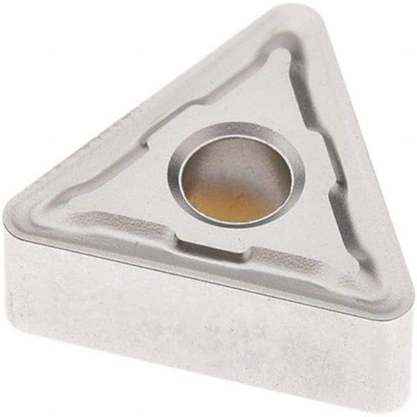 Seco - TNMG433 M5 Grade TP2501 Carbide Turning Insert - Al2O3 Finish, 60° Triangle, 1/2" Inscr Circle, 3/16" Thick, 3/64" Corner Radius - Benchmark Tooling