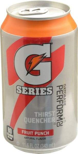 Gatorade - 11.6 oz Can Fruit Punch Activity Drink - Ready-to-Drink - Benchmark Tooling