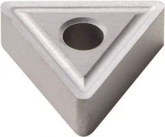 Seco - TNMP666 M1 Grade 370 Carbide Turning Insert - Uncoated, 60° Triangle, 3/4" Inscr Circle, 3/8" Thick, 3/32" Corner Radius - Benchmark Tooling